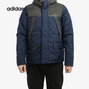 新款 Adidas 阿迪达斯正品 春季 男子保暖休闲运动羽绒服EI4439