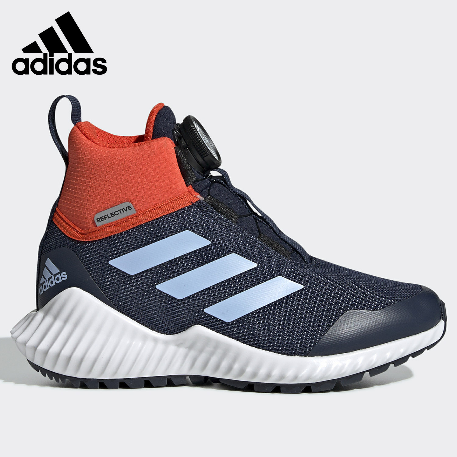 Adidas/阿迪达斯正品男童女童鞋新款运动鞋高帮跑步鞋G27561