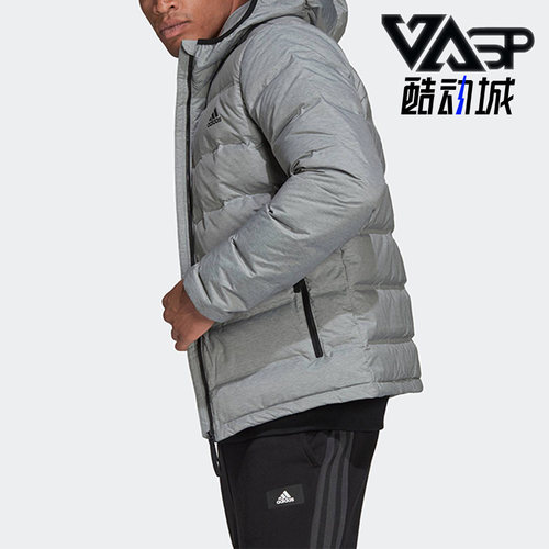 阿迪达斯正品男子羽绒服