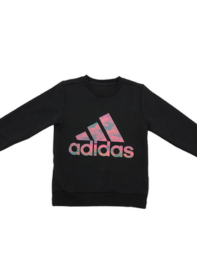 Adidas/阿迪达斯正品LB SP CREW 小童装运动套头圆领卫衣 EH4029