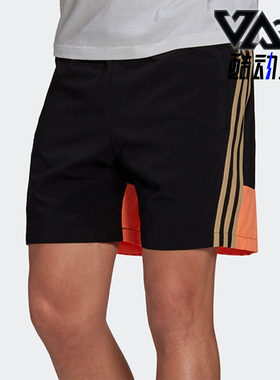 Adidas/阿迪达斯正品夏季新款男子户外运动训练短裤GL5676