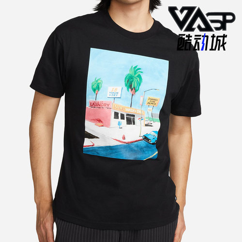 Nike/耐克正品男子涂鸦短袖