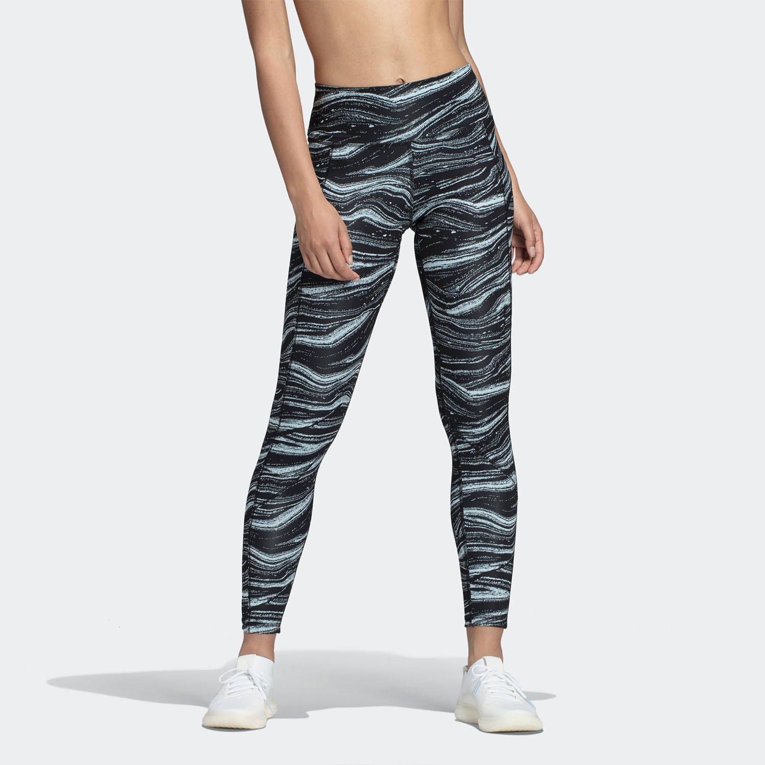 Adidas/阿迪达斯正品 BT TIGHT WL 女装瑜伽训练紧身裤 DX9243