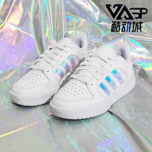 春季 NEO 新款 女子低帮休闲鞋 FY6017 Adidas 板鞋 阿迪达斯正品