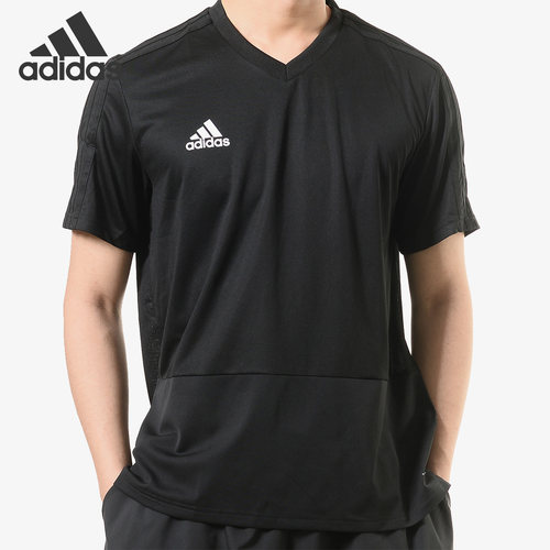Adidas/阿迪达斯正品CON18 TR JSY男子足球训练短袖运动T恤CG0351