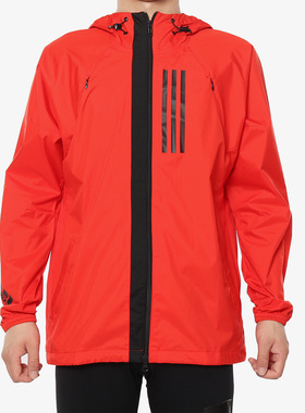 Adidas/阿迪达斯正品 M WND JKT 男子休闲运动梭织夹克外套DZ0051