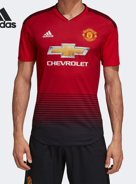 Adidas/阿迪达斯正品冬季新款18-19赛季曼联主场短袖T恤 CG0037