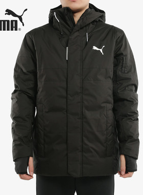 PUMA/彪马正品 冬季新款男子保暖运动服防风耐磨羽绒服 580025