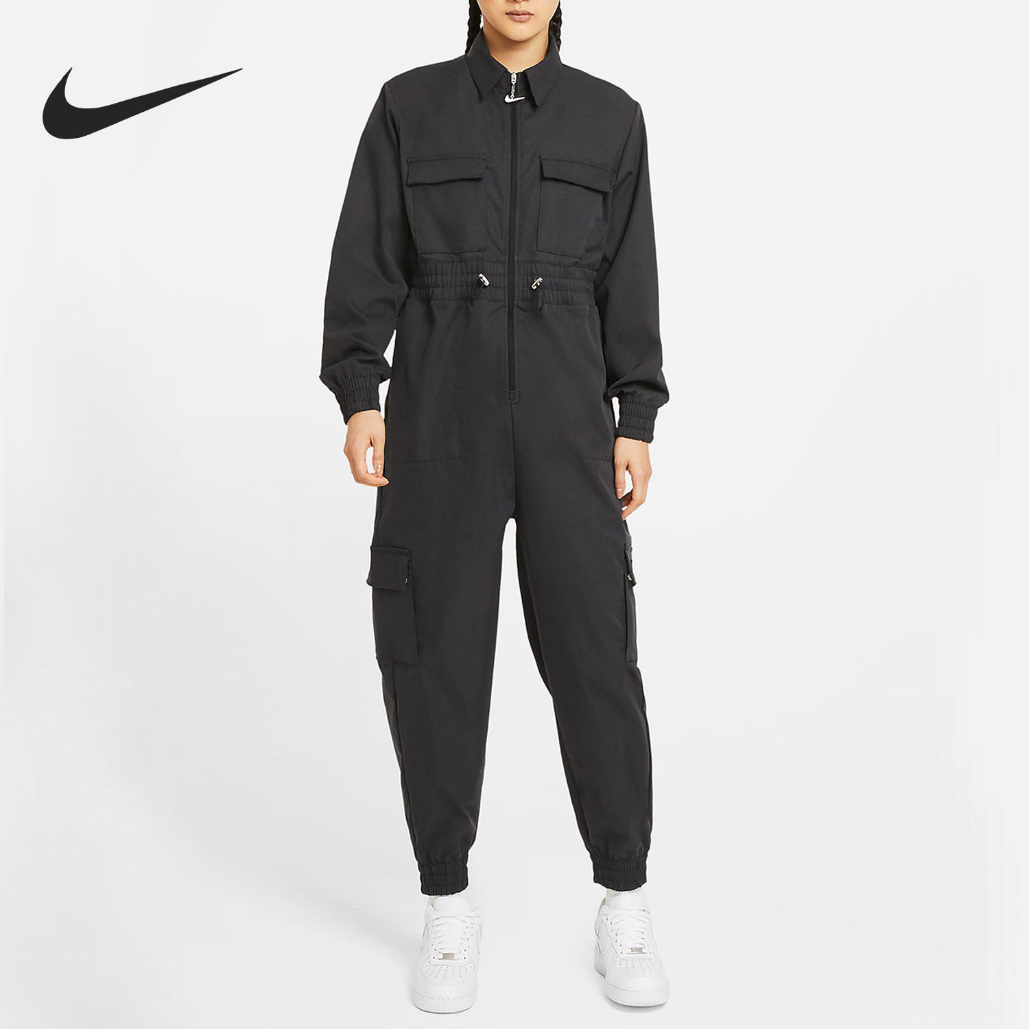 Nike/耐克正品女子连体衣大勾机能收腰高街运动套装潮 CZ8895-010