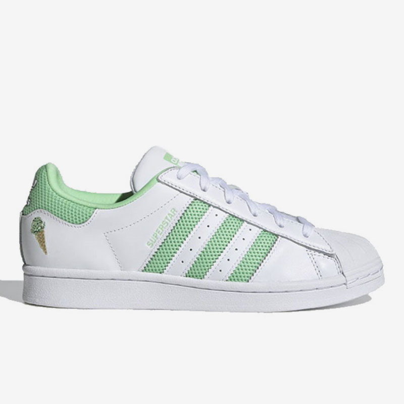 Adidas/阿迪达斯正品三叶草女子经典贝壳头低帮休闲板鞋H03894