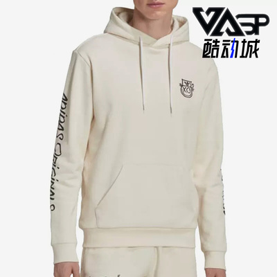 阿迪达斯舒适透气连帽卫衣