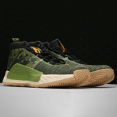 Adidas EF8658 黑武士实战运动休闲篮球鞋 阿迪达斯正品 利拉德