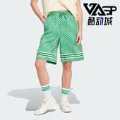 Adidas IK7881 SHORTS女子运动短裤 阿迪达斯正品 三叶草SATIN