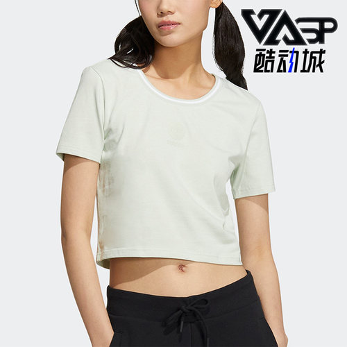 Adidas/阿迪达斯女子运动短袖