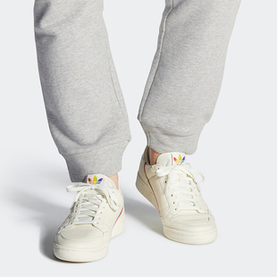 Adidas/阿迪达斯正品 三叶草 CONTINENTAL PRIDE男女经典鞋EF2318