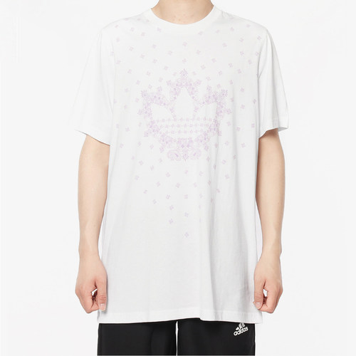 Adidas/阿迪达斯正品BANDANA TREFOIL 男子休闲运动圆领T恤DX3651