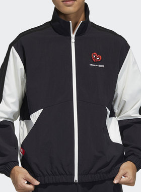 Adidas/阿迪达斯正品neo蜘蛛侠联名情人节男女运动夹克外套H44998