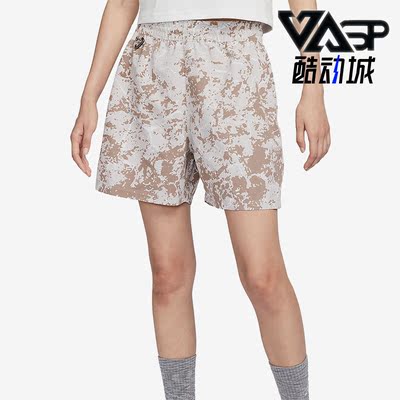 耐克女子时尚高腰休闲运动短裤