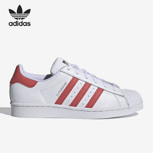 女子运动休闲低帮板鞋 Adidas 新款 三叶草夏季 FX6075 阿迪达斯正品