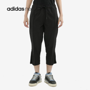 阿迪达斯正品 TP女子休闲运动裤 新款 CLMLT DN7405 Neo Adidas