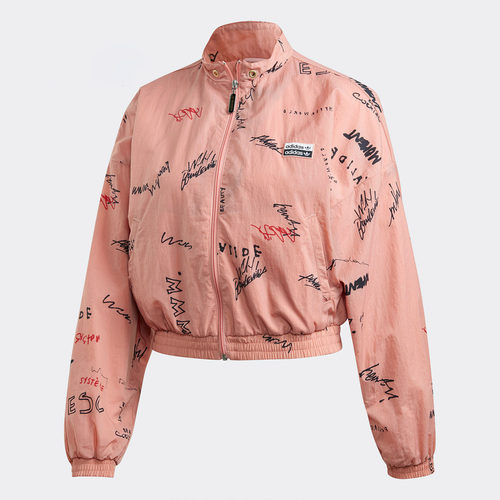 adidas正品top女子秋季运动外套