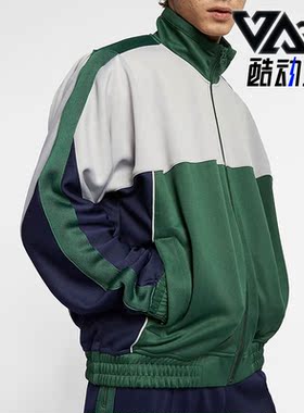 Nike/耐克正品新款男女同款宽松复古运动立领夹克外套AQ4456-323