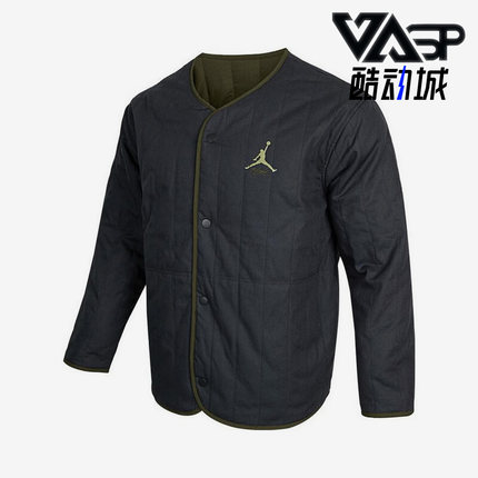 Nike/耐克正品新款Jordan 男子运动保暖薄款夹克棉服DX4350-045