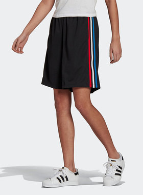 Adidas/阿迪达斯正品 新款三叶草SHORTS PB女子运动短裤GN2934
