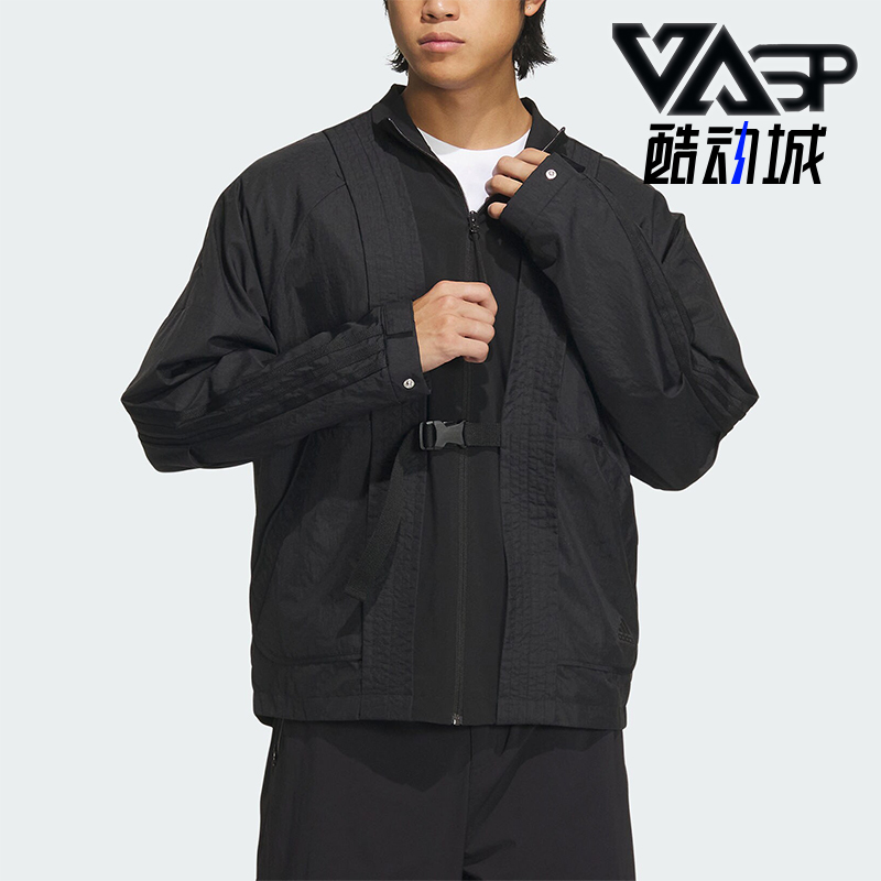阿迪达斯男士运动夹克外套