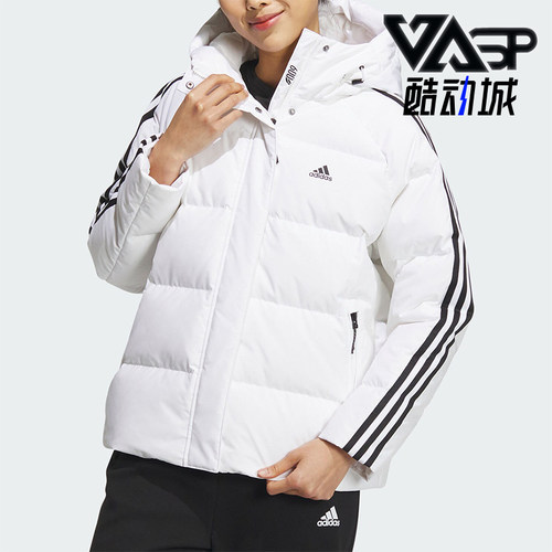 阿迪达斯正品女子保暖羽绒服