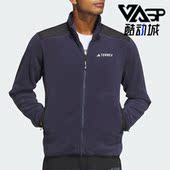 Adidas 户外保暖抓绒外套IR8338 ZIP男士 阿迪达斯正品 FULL