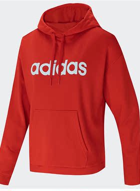 Adidas/阿迪达斯正品neo W CE LINEAR HDY女子运动连帽卫衣H09771