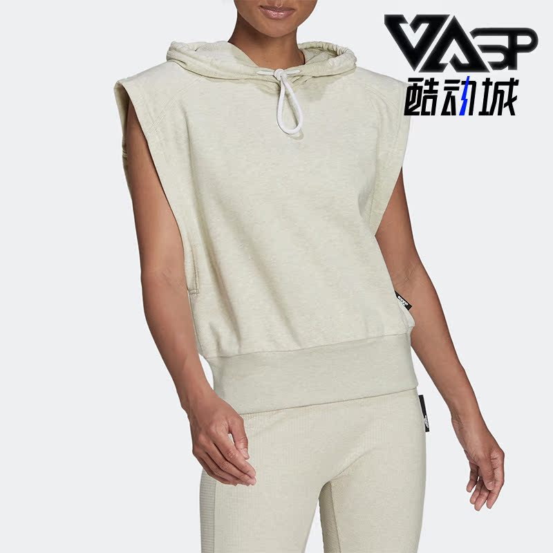 无袖Adidas/阿迪达斯连帽