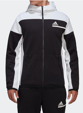 Adidas/阿迪达斯正品秋季新款男子连帽运动服休闲外套 GM6533