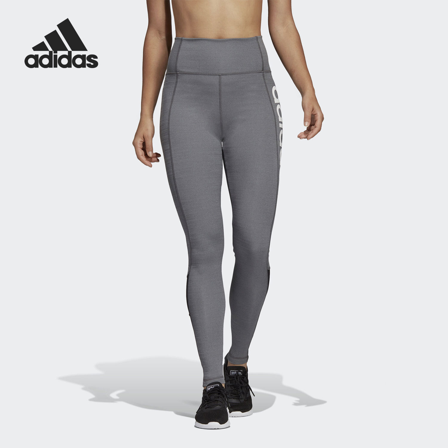 adidas正品女子休闲运动紧身裤