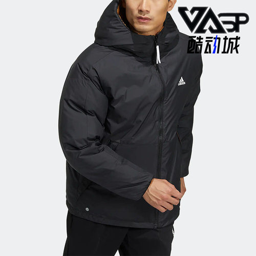阿迪达斯正品男子羽绒服