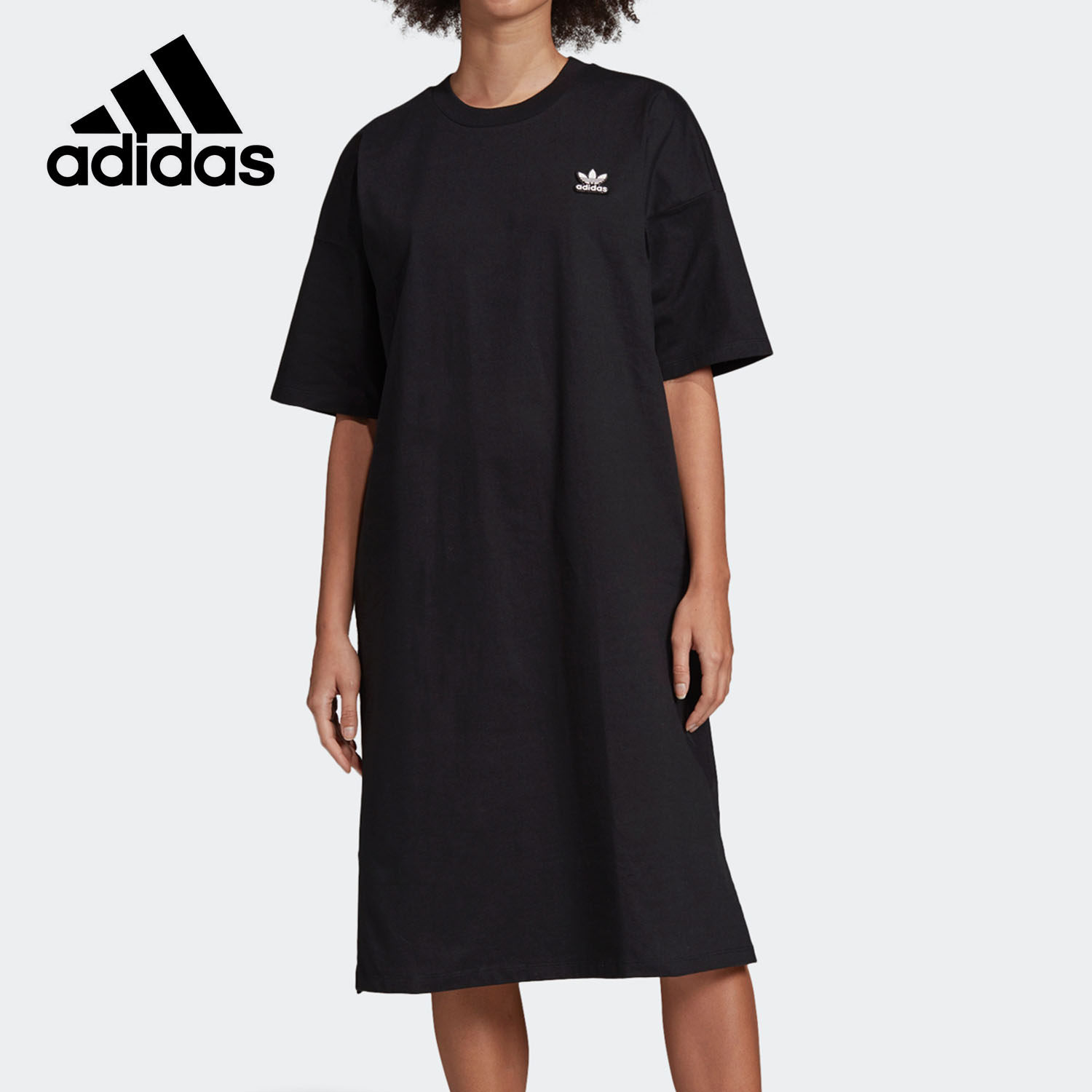 Adidas/阿迪达斯正品新款 三叶草 TREFOIL DRESS女裙子FL0050