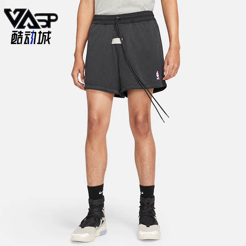 Nike/耐克正品新款男子网眼运动休闲五分系带篮球短裤 CU4690-010
