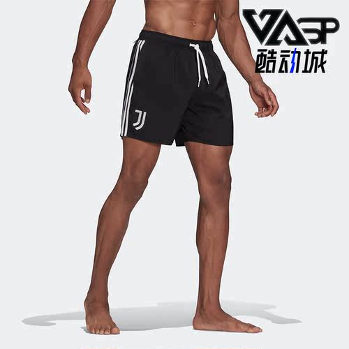 阿迪达斯男子透气舒适运动泳裤