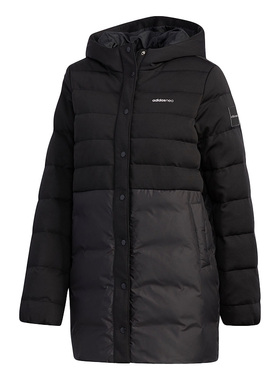 Adidas/阿迪达斯正品冬季新款女子中长款运动羽绒服EI4382 EI4377