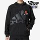 男子健身透气宽松连帽外套 秋季 HN8993 阿迪达斯正品 Adidas
