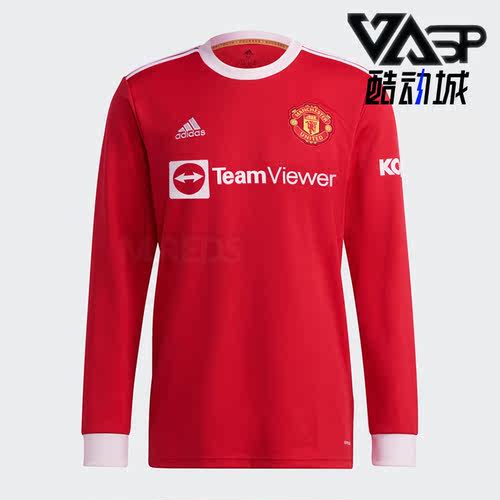Adidas/阿迪达斯男子足球长袖T恤