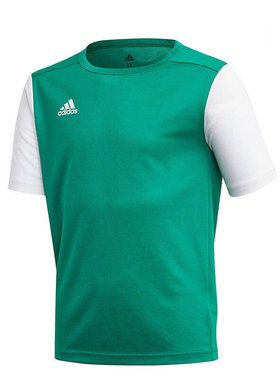 Adidas/阿迪达斯正品ESTRO19儿童套装光板组队短袖上衣短裤DP3216