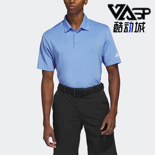 阿迪达斯正品男高尔夫运动短袖衫