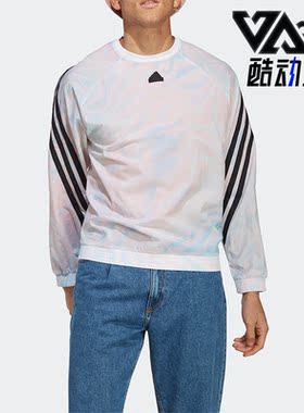 Adidas/阿迪达斯正品春季新款男子运动宽松套头卫衣IC8264
