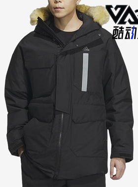 Adidas/阿迪达斯正品2023新款男子防风保暖休闲羽绒服IS0366