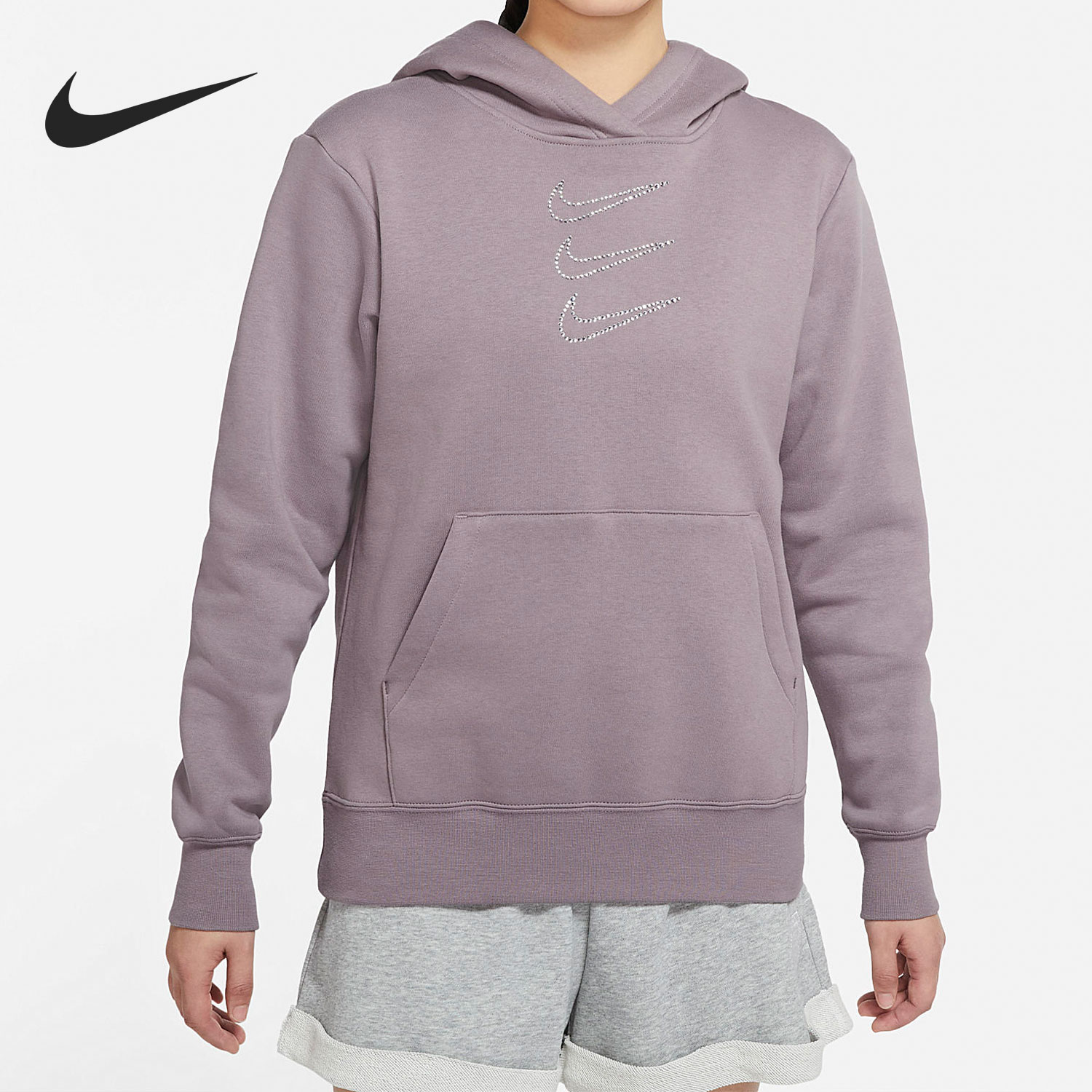 Nike耐克正品女子运动服套头衫