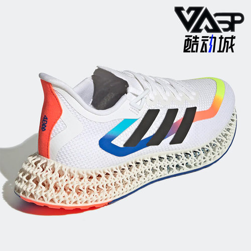 阿迪达斯男女4D跑步鞋