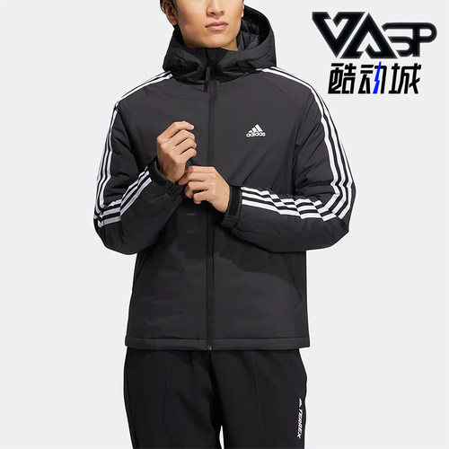 阿迪达斯保暖耐磨羽绒服上衣