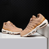 耐克正品 AIR MAX Nike 男女小麦色蛇纹潮流跑步休闲运动鞋 924478